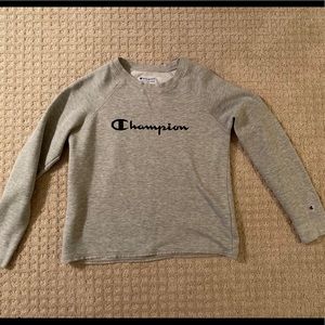 Grey small Champion sweatshirt